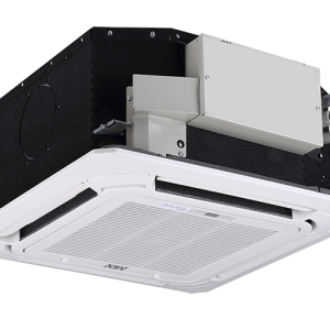 Кассетные четырехпоточные компактные внутренние блоки (DC-мотор) VRF-систем кондиционирования
