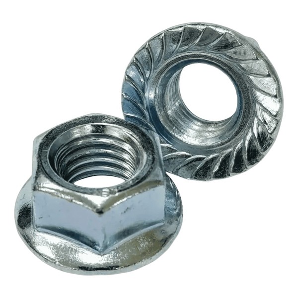 Гайка самоконтрящаяся с фланцем DIN 6923