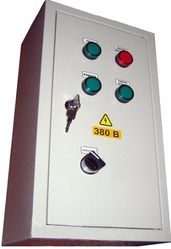 Щит управления противопожарным вентилятором и клапаном AIRS ЩУВК-П-380-1,5