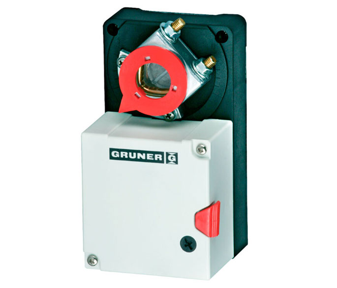 Электроприводы Gruner 227C-024-05 без возвратной пружины