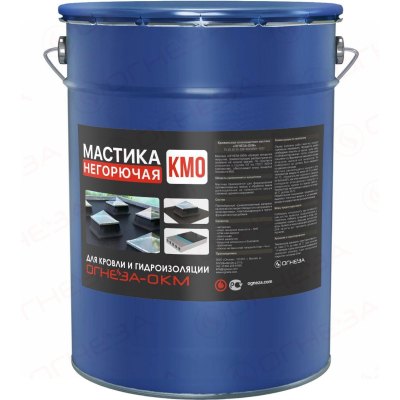 Кровельная мастика негорючая КМ0 — ОГНЕЗА-ОКМ 20 кг