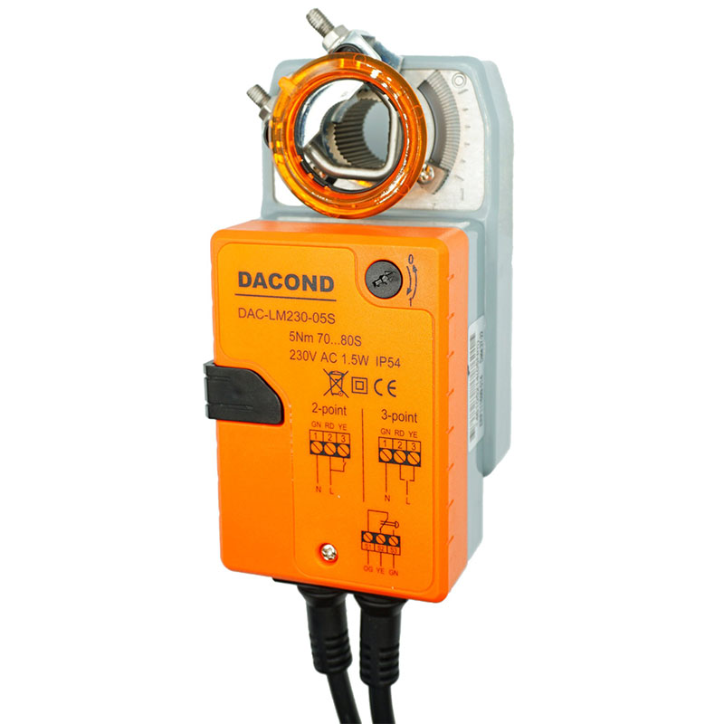 Привод воздушной заслонки DAC-LM24-10S
