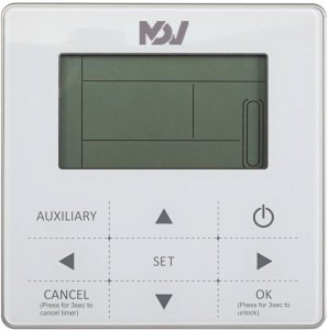 Напольно-потолочный двухтрубный фанкойл MDV MDKH2-V500-R3