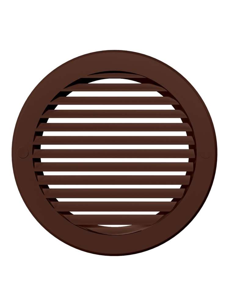 Решетка вентиляционная РКН фланец D150 D186 ASA Brown ERA STREETLINE