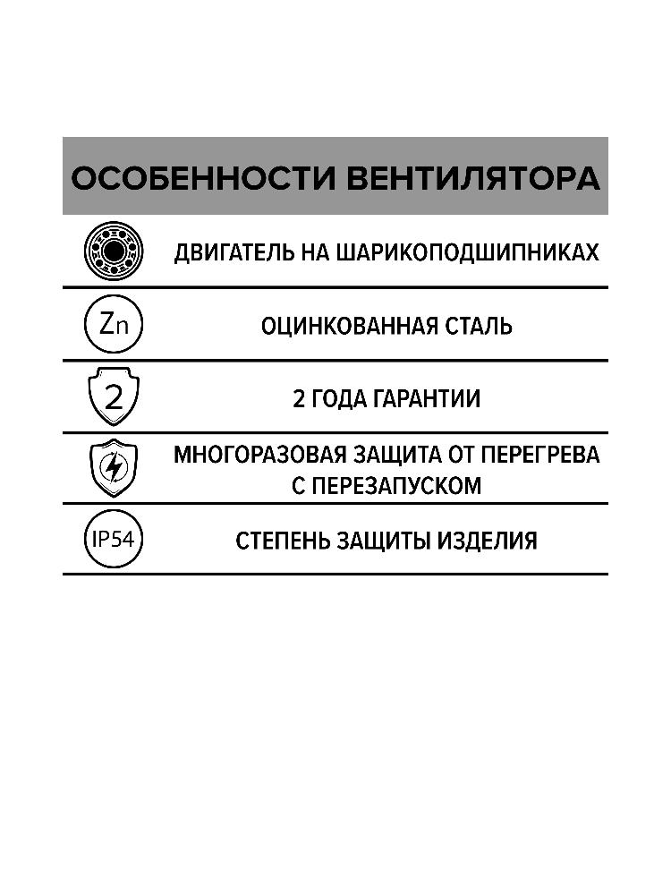 Вентилятор крышный ERF 192 центробежный ERA PRO