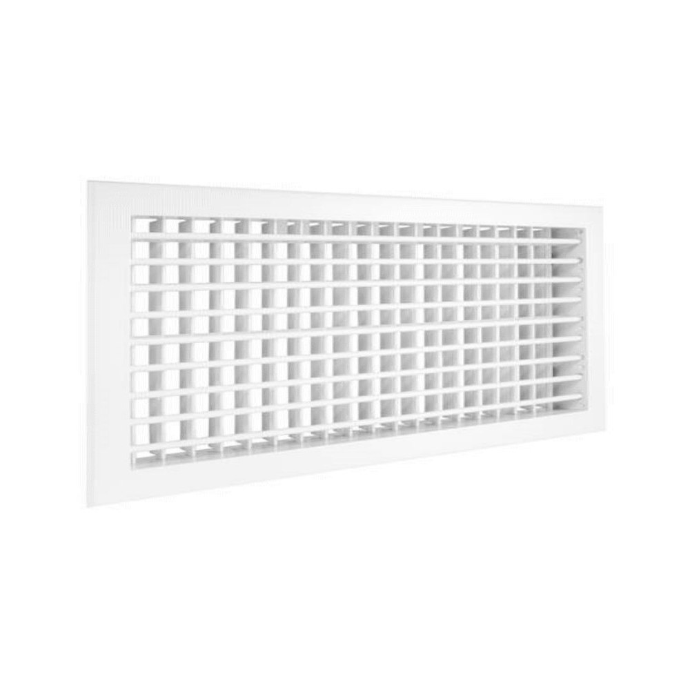 Настенная двурядная решётка ZILON 2 WA 200*200