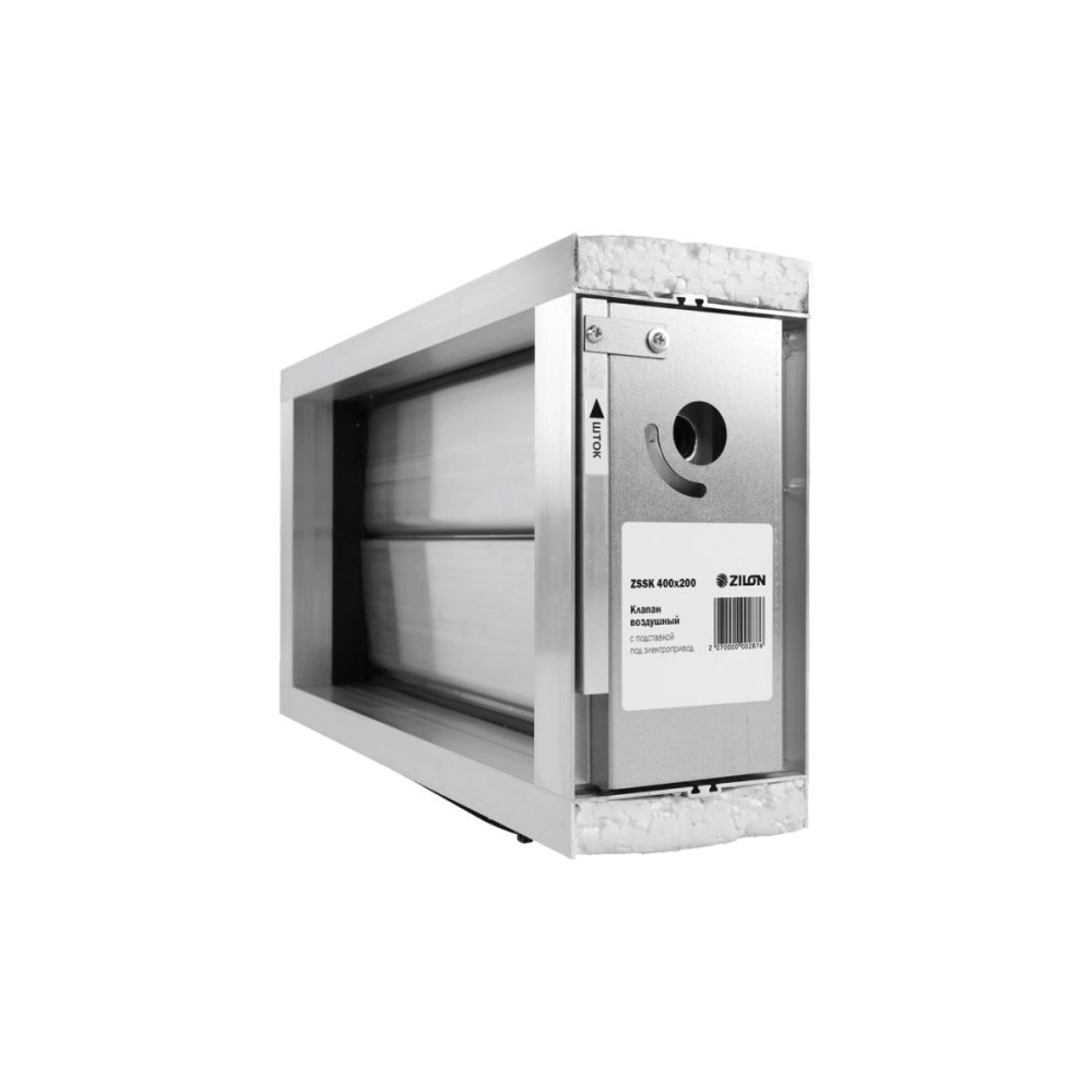 Воздушный клапан ZILON ZSSK 600x300