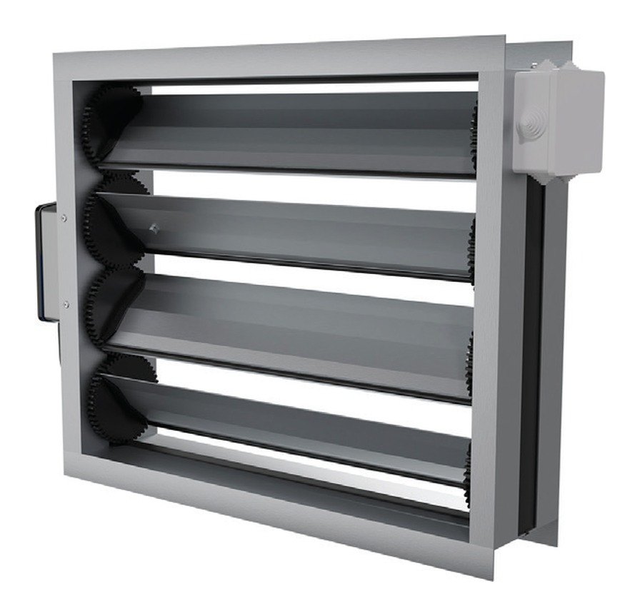 Воздушный клапан с электроподогревом ВКп 500×1500 Воздушный клапан с электроподогревом ВКп 500×1500