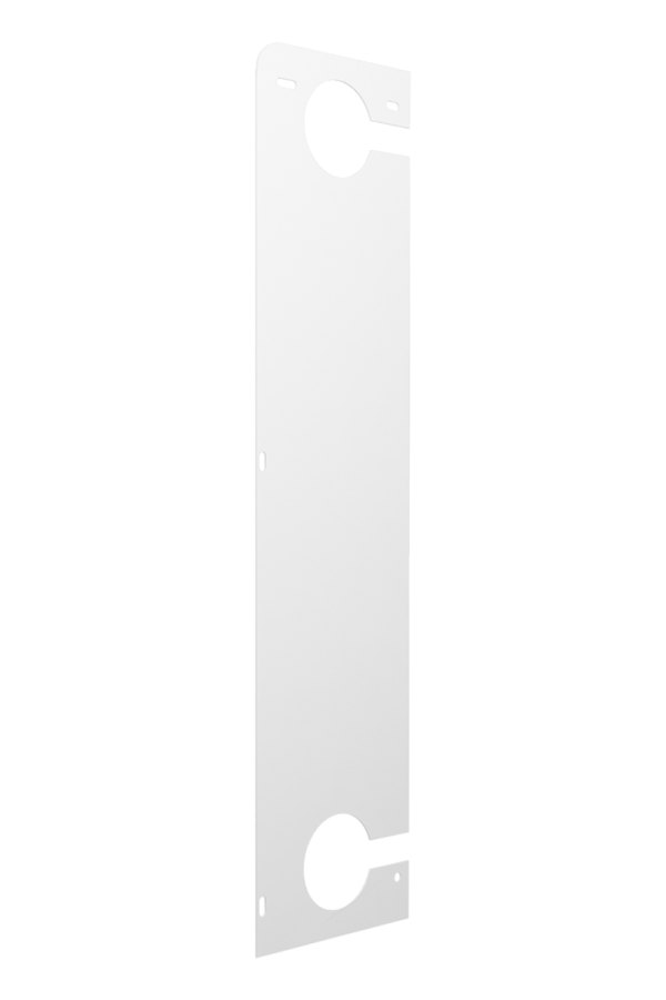 Боковина экрана БП прорезная окрашенная сталь EVECS